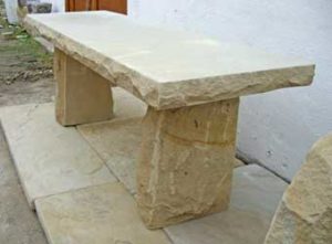 Stone bench